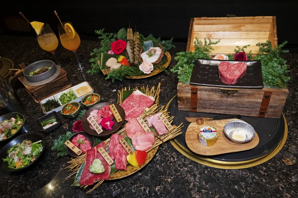 【有片】七夕、父親節限定！老乾杯超浮誇「心型日本和牛寶盒」、乾杯神助攻「七夕撩妹套餐」