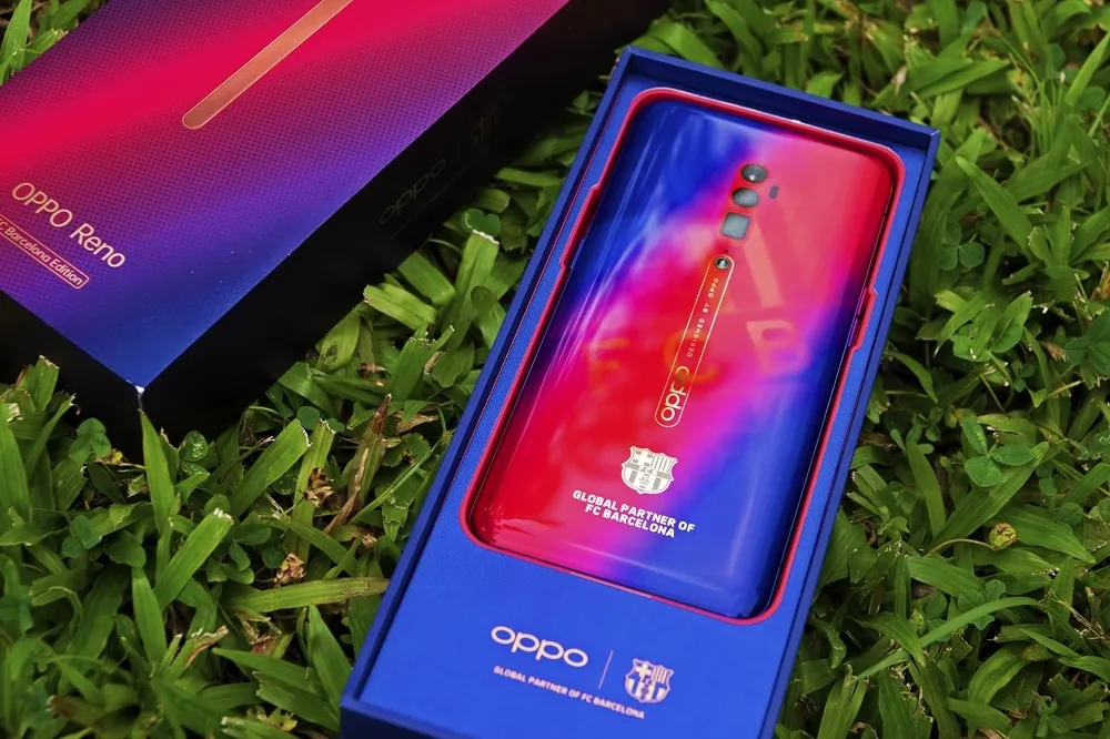 【開箱】亮眼紅藍！OPPO Reno 巴薩限量版 7 月 26 日在台上市