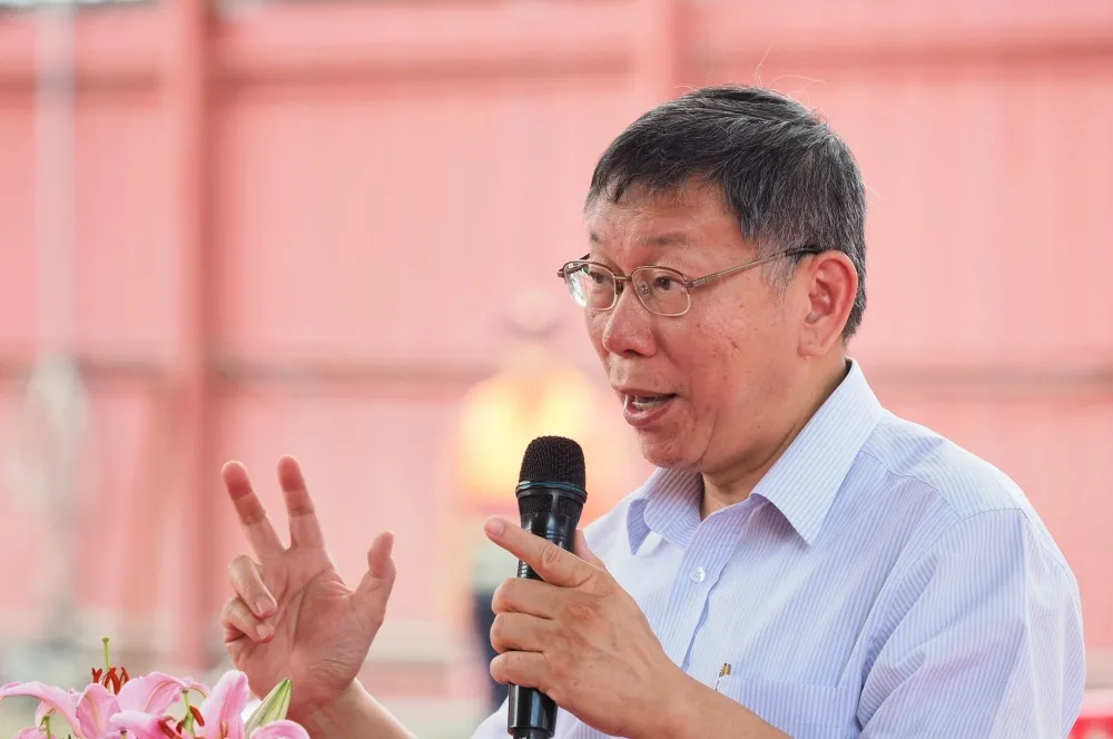 綠營評估參選機會低　柯文哲：我最難纏的地方就是太不可測