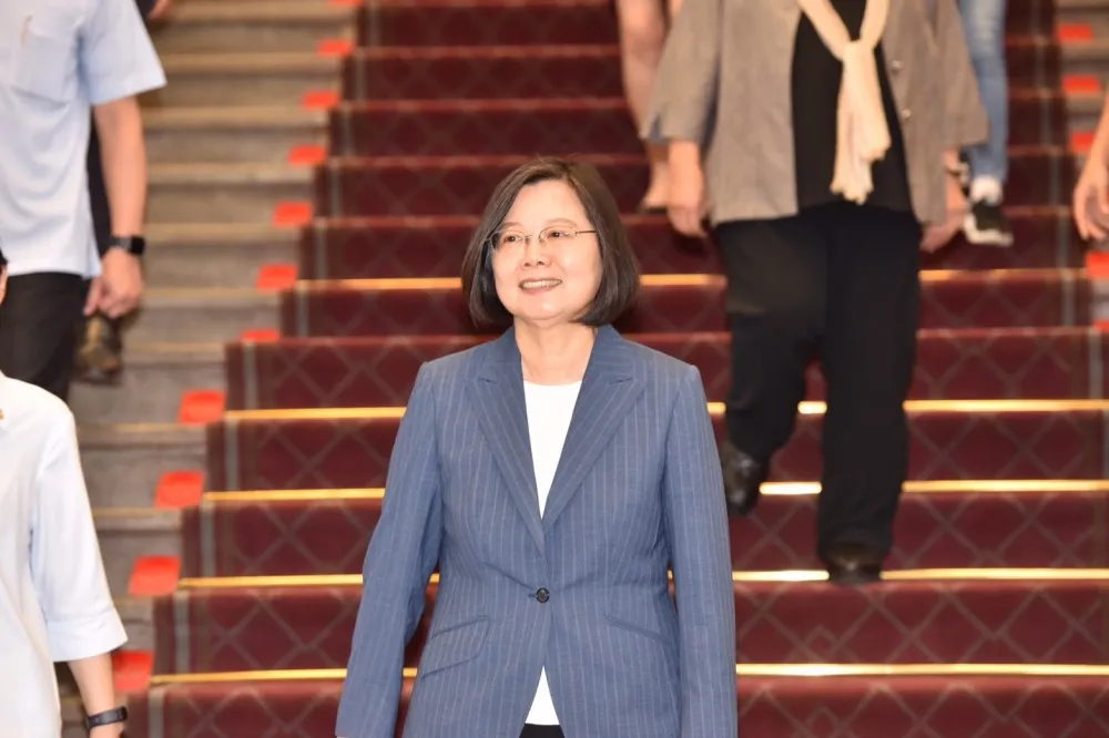柯文哲組黨　蔡英文：盼「良性競爭」深化台灣民主