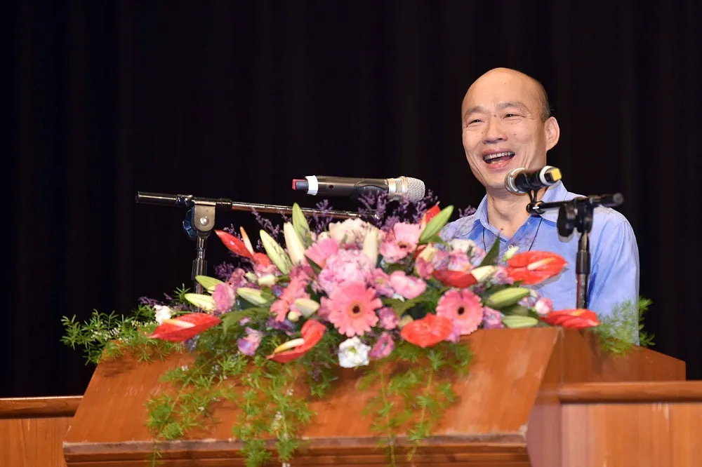 【柯P組黨】韓國瑜給祝福　坦言：尚未連絡上郭台銘