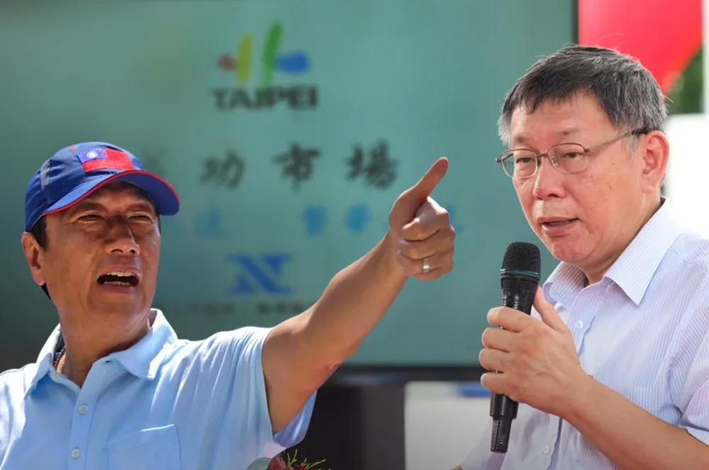 郭柯近期談合作　郭台銘政治智囊團重組、少康幫退出