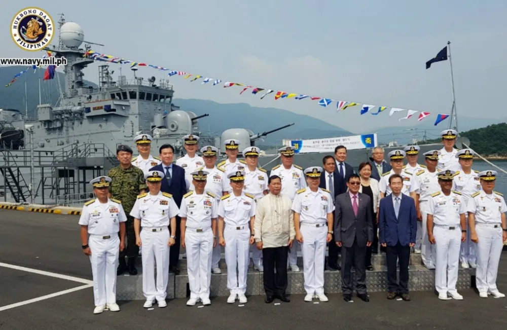 接手南韓除役浦項級　菲律賓海軍迎接千噸巡邏艦「克拉多葉號」