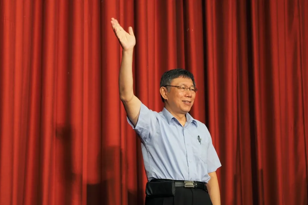 李婉鈺、童仲彥為民眾黨披戰袍嗎　柯文哲：要想一下