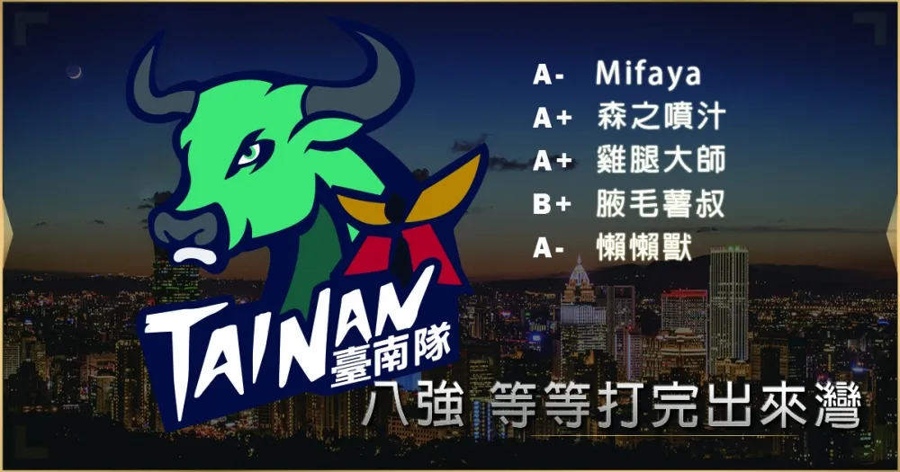 【2019六都電競】八強隊伍介紹：雞腿大師與森之噴汁的奇幻旅程 ─ 等等打完出來灣