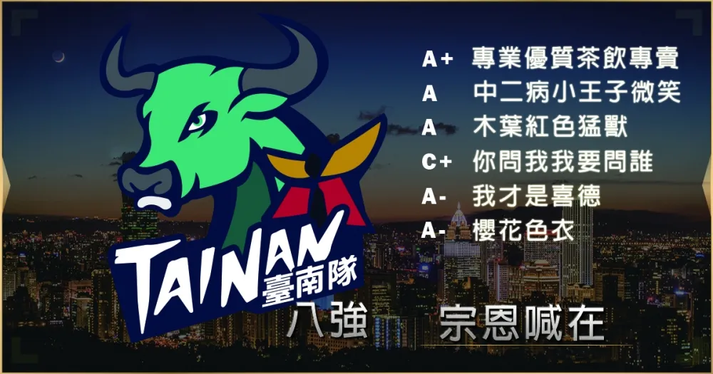 【2019六都電競】八強隊伍介紹：團練就是要練公主連結 ─ 宗恩喊在