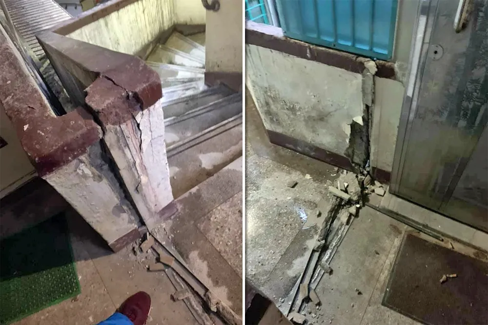 【各地災情統計】新北婦人遭衣櫃壓死　北市南機場公寓樓梯處處龜裂