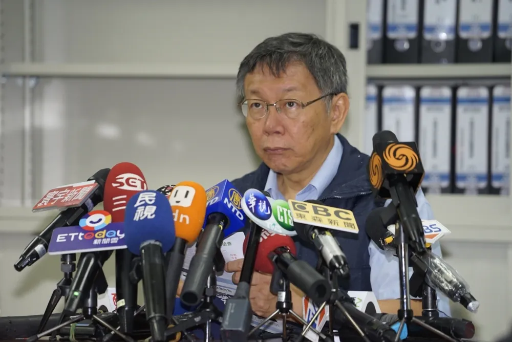 【郭柯配無望】柯文哲：若要當副手，不如繼續當台北市長