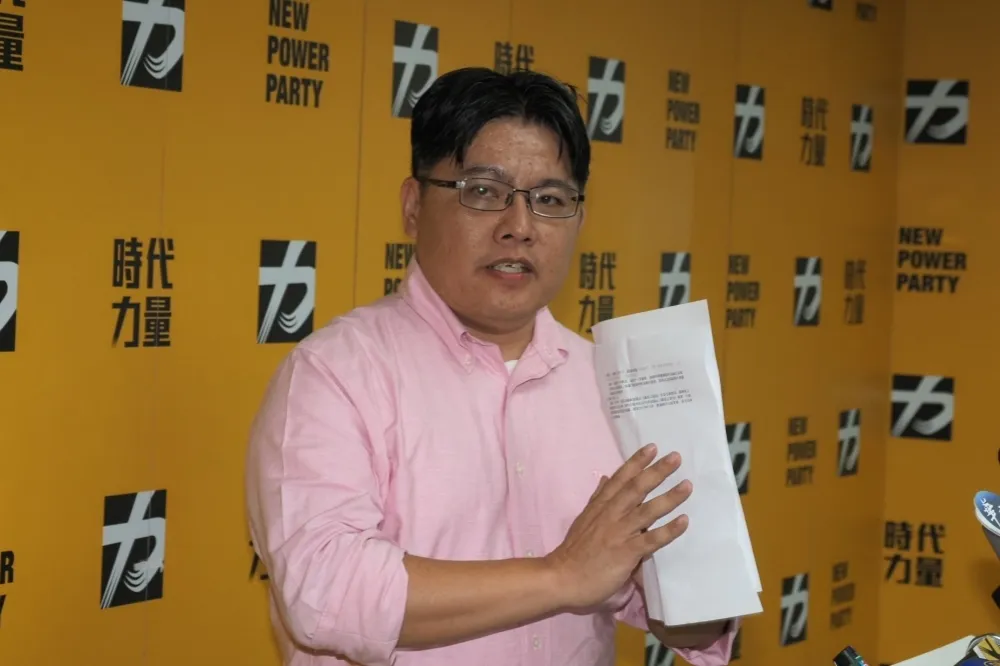 為黨內紛擾請辭時力黨主席　邱顯智：願去艱困選區拚戰立委