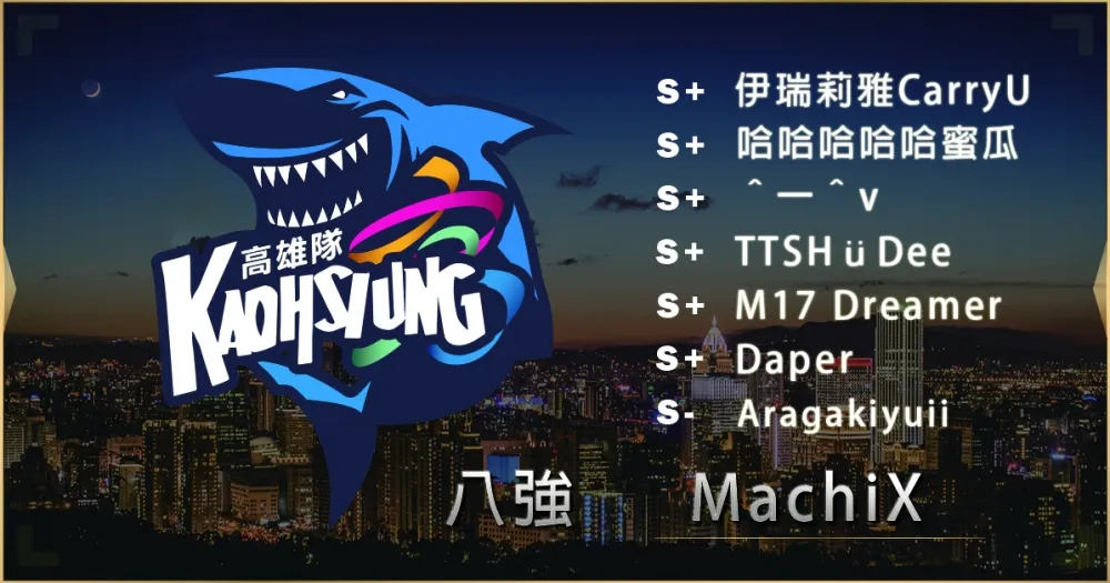 【2019六都電競】八強隊伍介紹：感謝麻吉大哥一路支持 ─ MachiX
