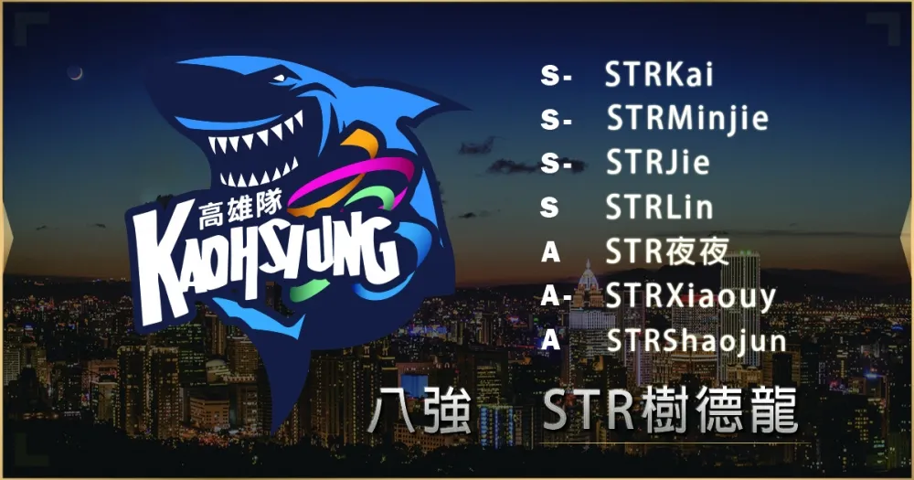 【2019六都電競】八強隊伍介紹：樹德家商戰隊來了 ─ STR樹德龍