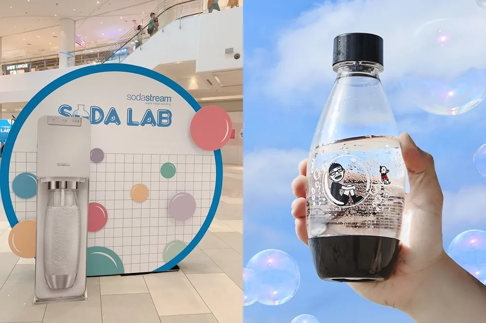 sodastream 期間快閃 「SodaLab」 8/17、18 台北最終站　Duncan、小學課本的逆襲、嗨 小強限量聯名水瓶搶先公開