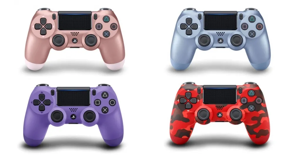 PS4控制器推出4款新色　搭配少女心玫瑰金無線耳機組♥
