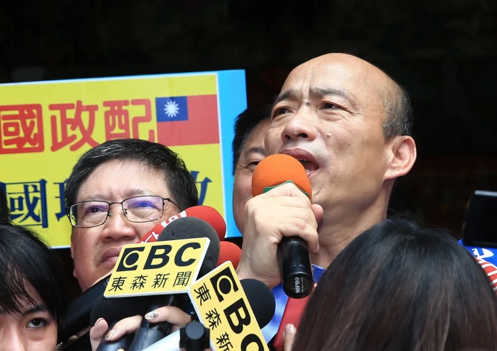 【直播】星期日韓國瑜衝選情　拜訪國民黨新竹縣黨部