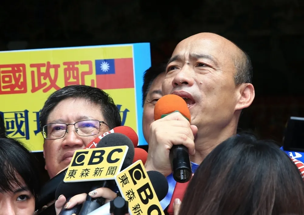 感謝川普批准F-16售台　韓國瑜：當選後將善盡和平捍衛者角色