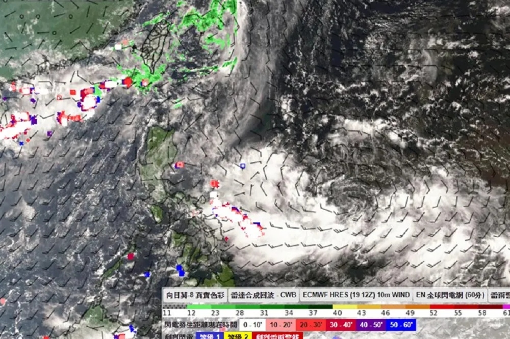 【低壓持續影響】中南部防大雨　準「白鹿」颱風「不確定性」很大