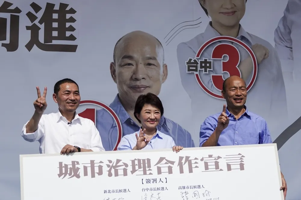 【藍整合內憂外患】漢子燕子禿子合體難　韓國瑜競總主委難產