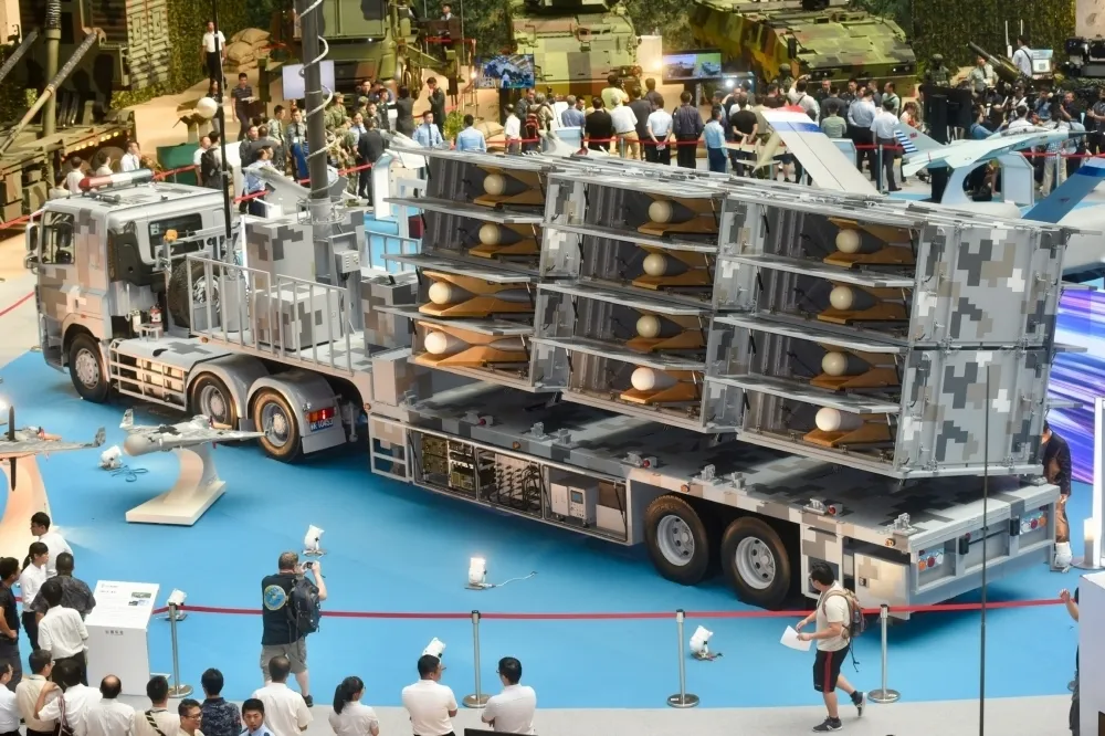 車載型劍翔反輻射無人機首登場　中科院自研武器放閃航太展