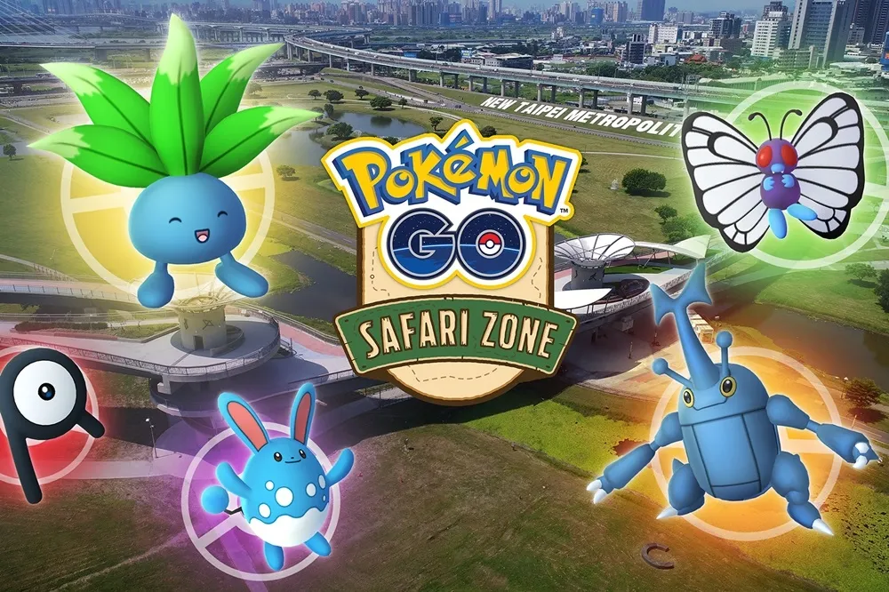 2019 全台唯一！10/3~6 連續 4 天「Pokémon GO Safari Zone」於新北大都會公園展開　等你來抓寶