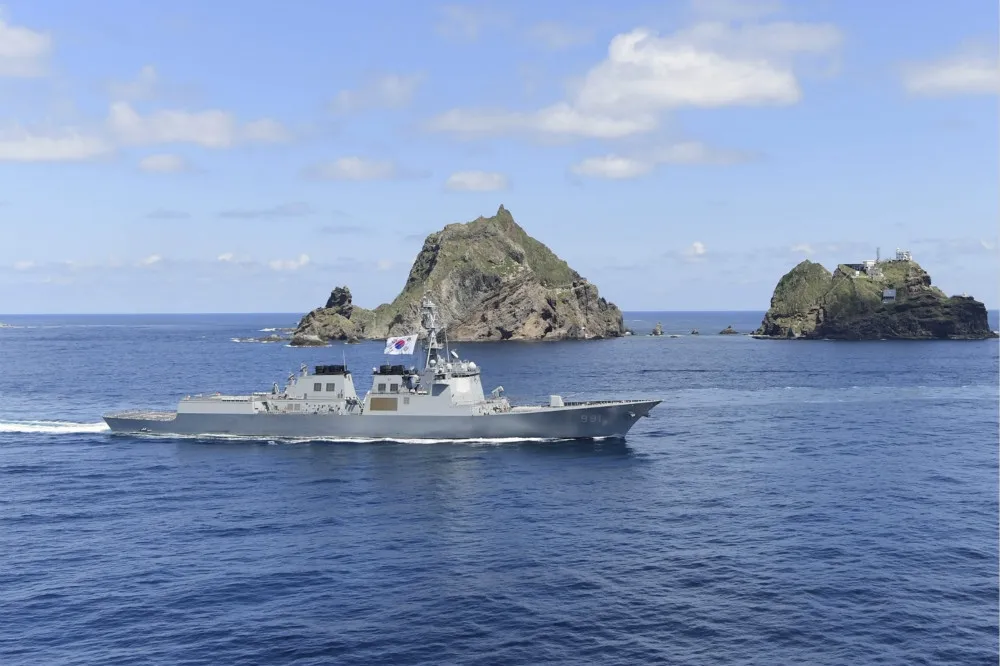 【日本不開心】首派世宗大王號驅逐艦參與　南韓海軍啟動2天「獨島」軍演