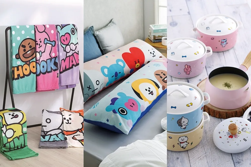 HOLA迎接周年慶　攜手BT21推出18款居家好物8/29開賣