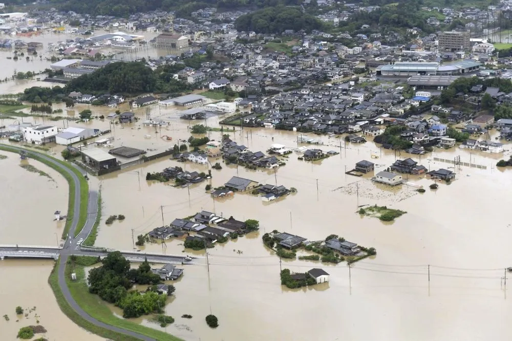 【日本九州暴雨】雨量破紀錄　福岡、佐賀和長崎3縣急撤88萬人