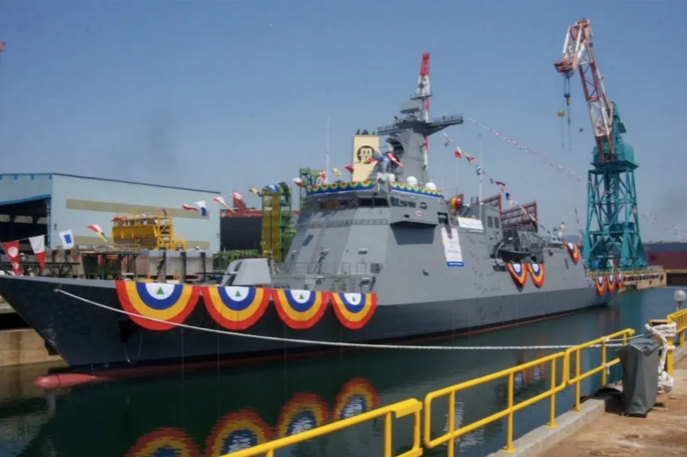 以南韓仁川級改造　菲第二艘飛彈巡防艦「安東尼奧盧納號」11月下水