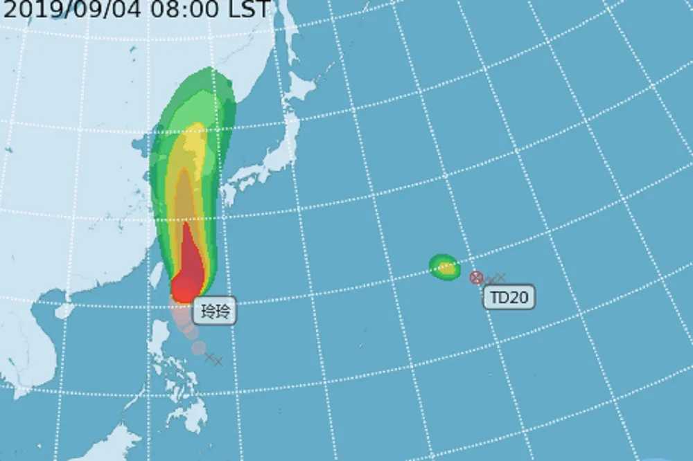 「玲玲」增強已轉為中颱　偏東移動發布海警機率低