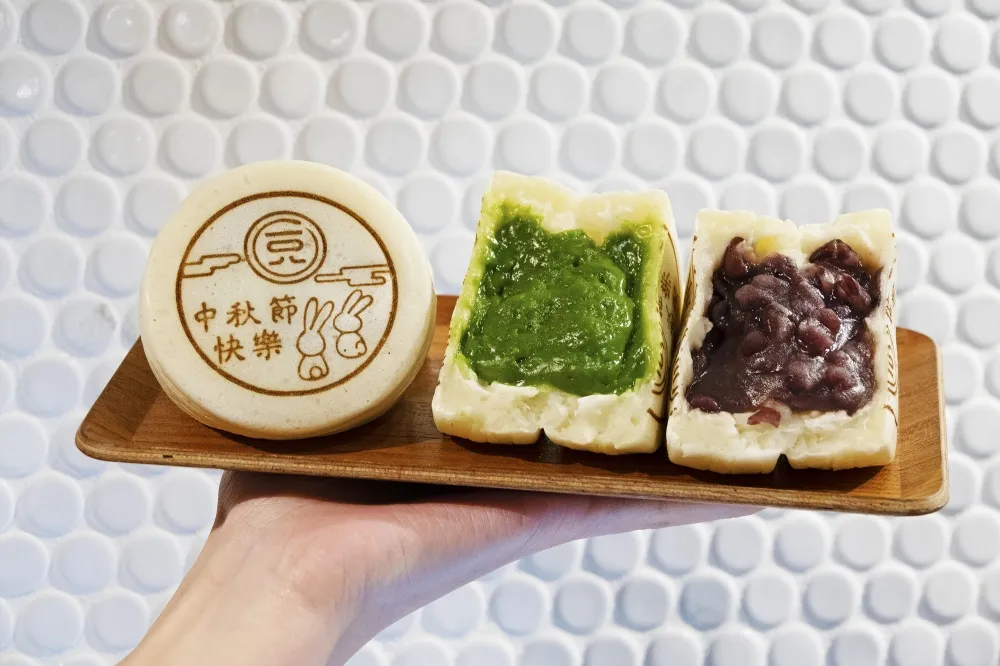 【有片】一〇八抹茶茶廊快閃板橋環球！獨家販售「麻吉大判燒」、  五店同步推出「中秋節快樂大判燒」