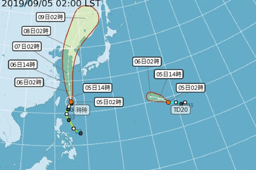 【玲玲裙襬搖搖】5日各地恐有「劇烈天氣」發生　宜蘭降雨更明顯