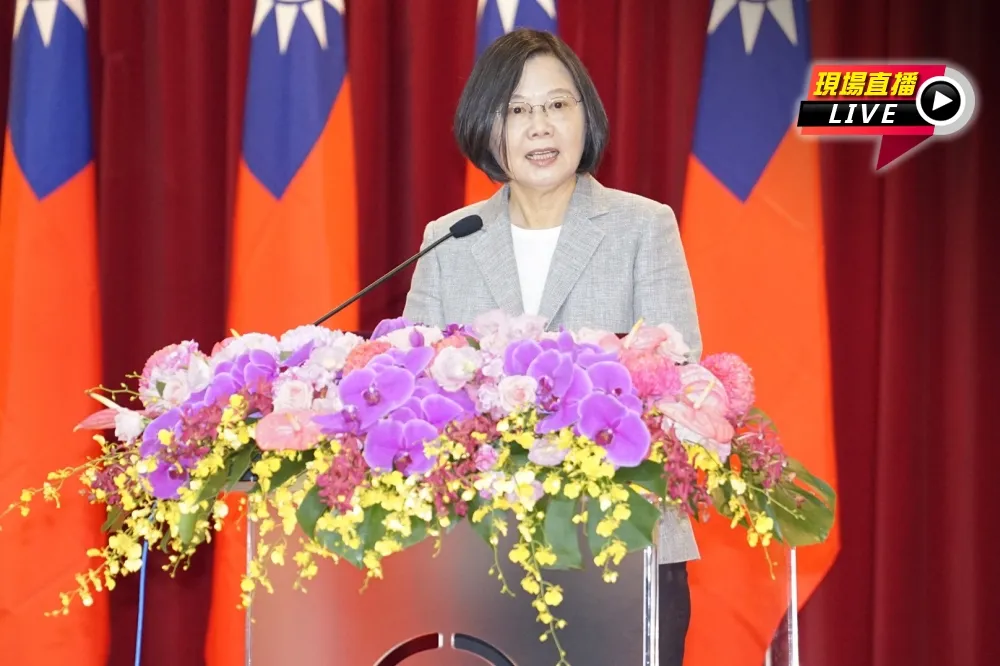 【直播】蔡英文談提告賀德芬：就交由司法來釐清