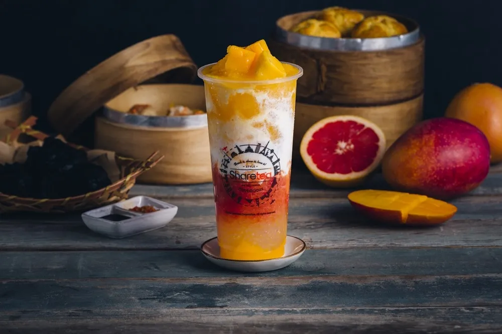 喝膩珍珠就換這款！ Sharetea 全新推出超有料的「楊枝甘露」