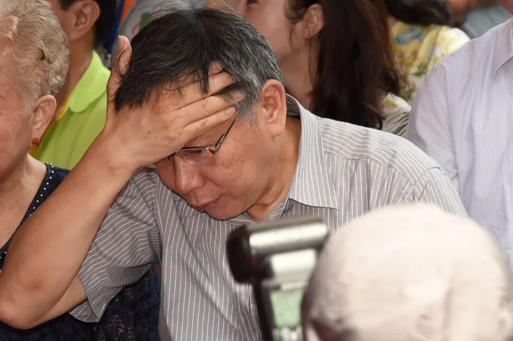 【柯狂失言】嘴完林志玲懷孕才道歉　再噴陳菊「較肥的韓國瑜」
