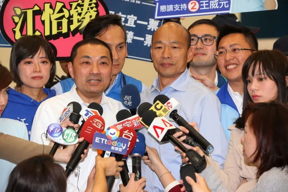 侯友宜第3次「放鳥」韓國瑜　上次同框已是半年前