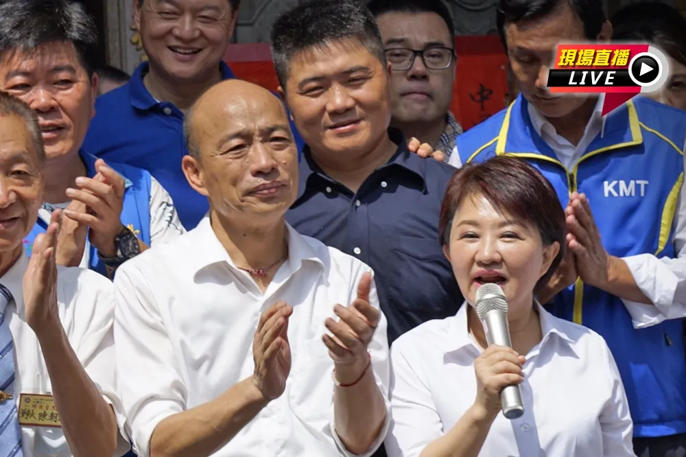 【直播】韓國瑜合體盧秀燕　快閃台中21宮廟拚選舉