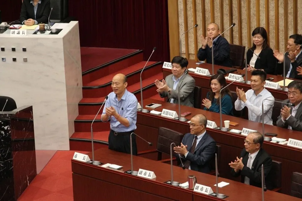 【高雄立委】韓黑聲勢遭挫　國民黨「坐2」靠市政總質詢追分