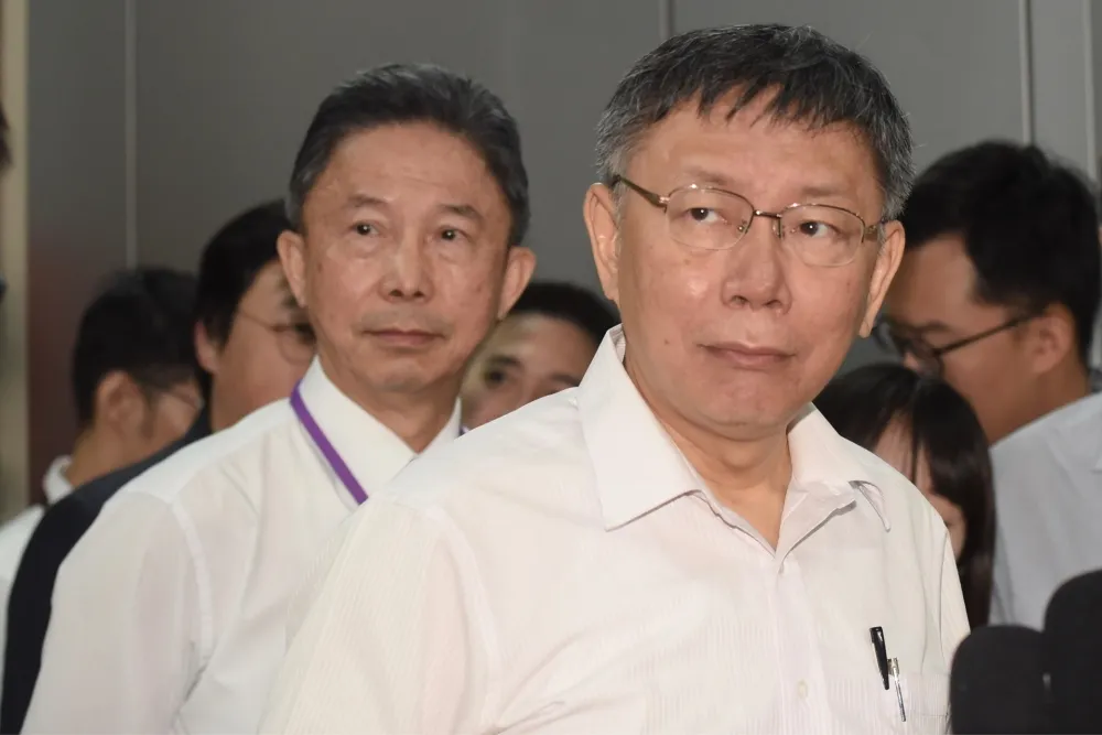 確定不會「補位」選總統　柯文哲：持續與郭合作衝民眾黨席次