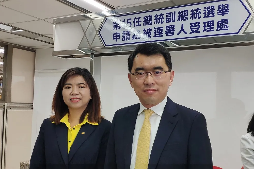 登記連署參選總統　新黨楊世光：一國兩制是最好選擇