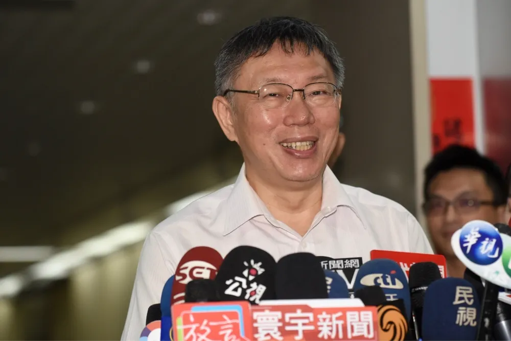 【險被參選】還好身分證在身上！　柯文哲：不然就「被登記」