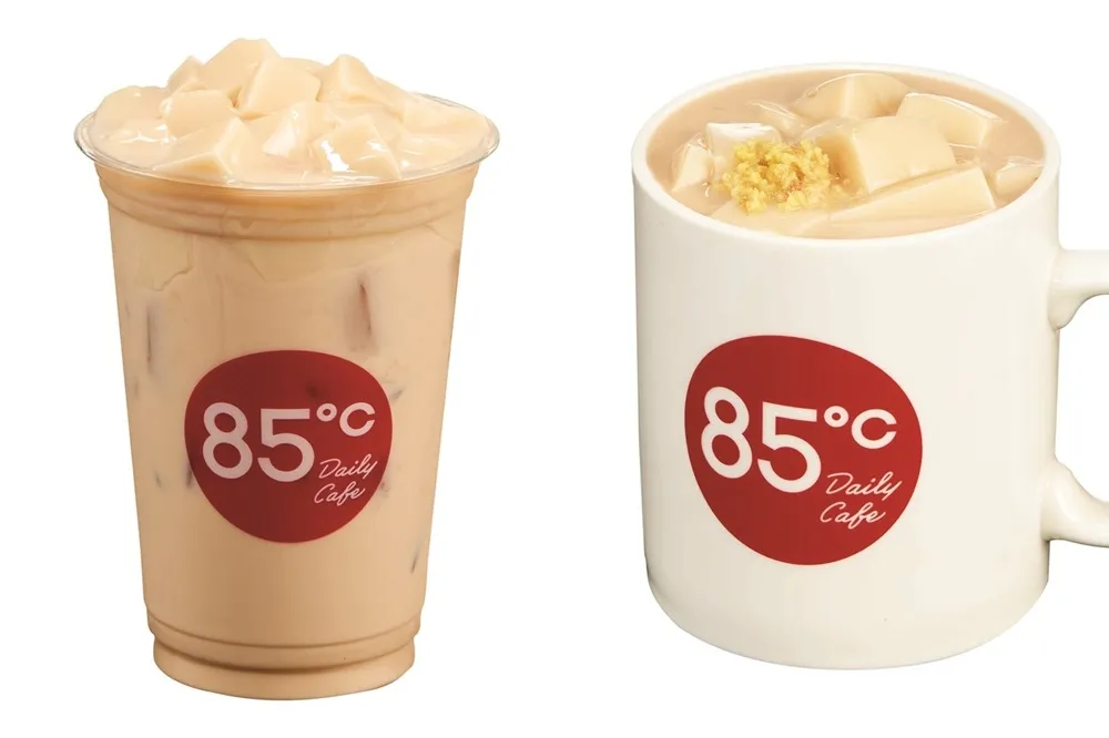 懷舊滋味！85℃ 新品「豆花奶茶」、「薑汁豆花」9/19 古溜上市