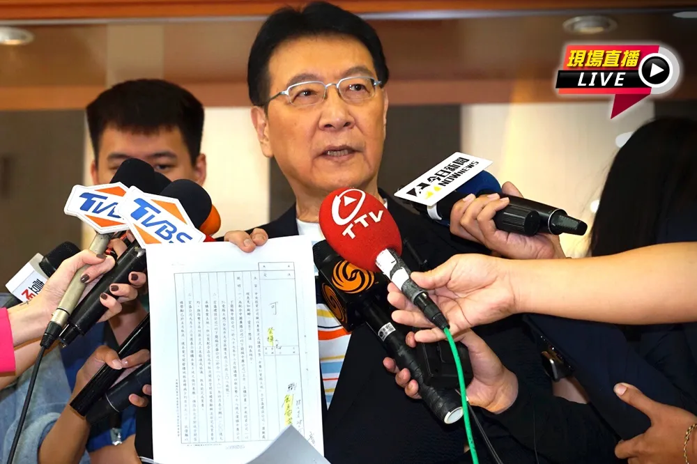 【直播】中廣董事長趙少康　控告李登輝、劉泰英背信