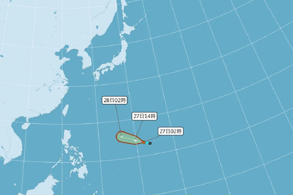 18號颱風「米塔」最快27日生成　北北基宜花嚴防豪雨轟炸