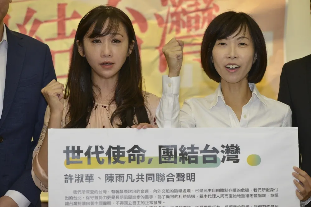 【共抗費鴻泰】陳雨凡自行退選北市立委挺綠營　時力：遺憾