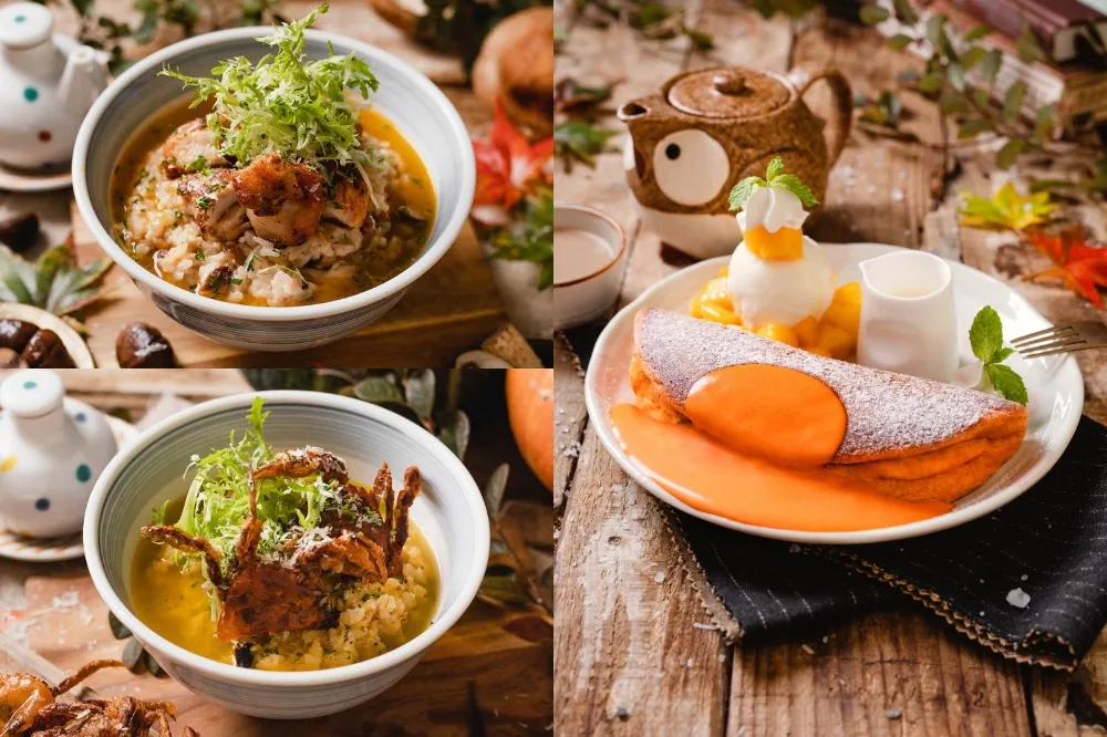 泰奶冰淇淋鬆餅、軟殼蟹南瓜湯丼飯！屋莎鬆餅屋秋季限定新品上市 