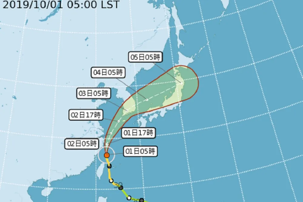 【解除陸警】米塔北移台灣本島脫離暴風圈　北部海面仍構成威脅