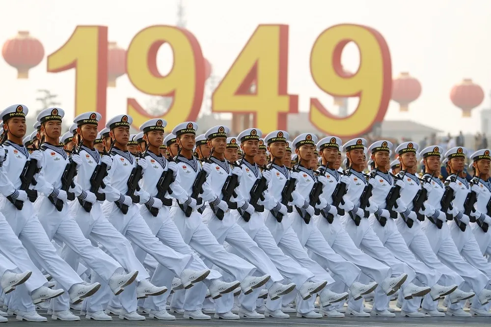中共建政70周年　北京天安門廣場舉行大規模閱兵