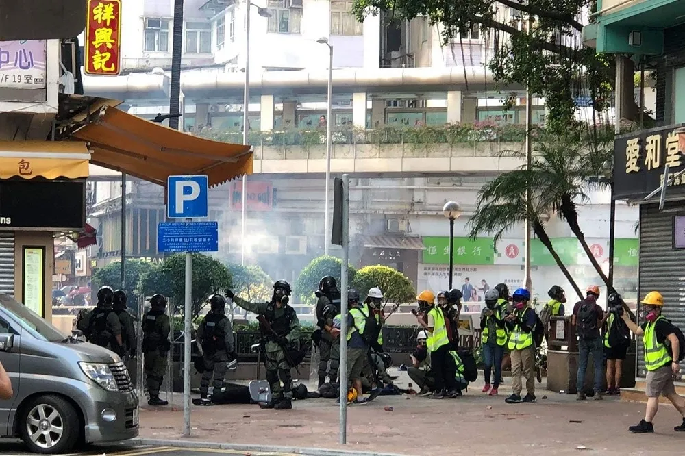 香港正在進行一場捍衛自由與尊嚴的義戰