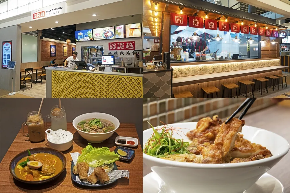 【影片】Global Mall 餐飲品牌新進駐　「談談越」、「錦拉麵」、「点心」 板車吃得到