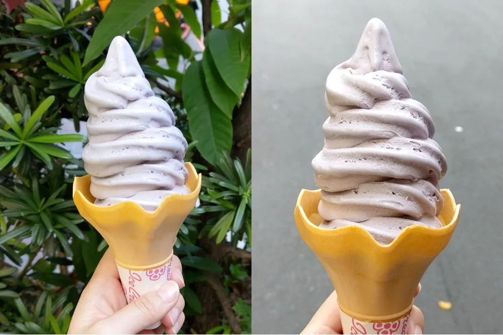【有片】7-11 隱藏版「芋香霜淇淋」、「芋香綜合霜淇淋」極限量門市推出　10/9~12/3 第 2 件 6 折