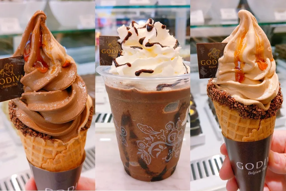 【有片】秋季限定！GODIVA 「海鹽焦糖霜淇淋」、「海鹽黑巧克力凍飲」10/1 全新上市
